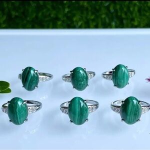 Malachite Gemstone Ring